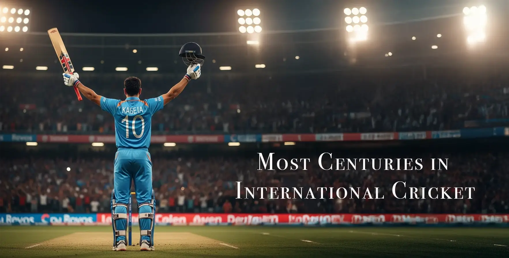 Most Centuries in International Cricket