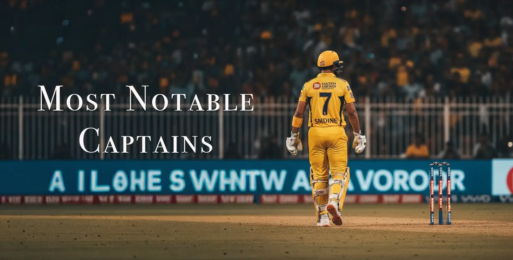 Most Notable Cricket Captains